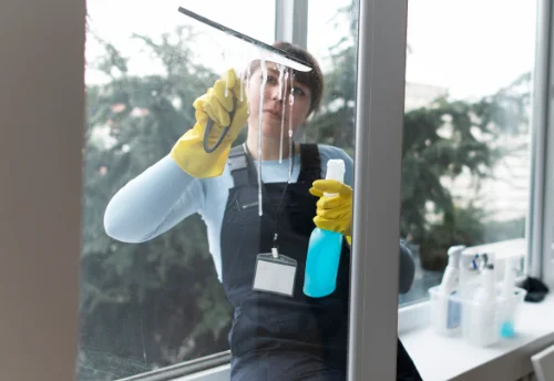 Nettoyage de vitres intérieures et extérieures à Châteauredon
